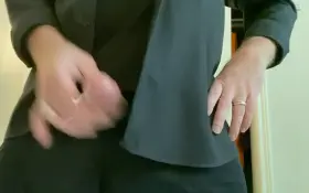 Horny Daddy Spraying His Seed [40]