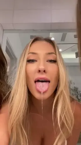 Superior babe drool makes you twitch