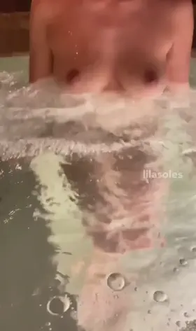 I hope you don't mind getting a little wet