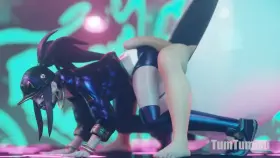 KDA Akali gets creampied (Tumtumisu) [League of Legends]