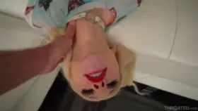 A little ahegao, a lot of spit