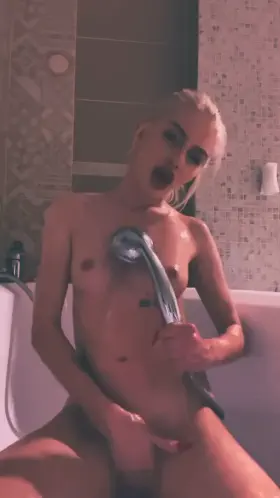 Always having fun in the shower