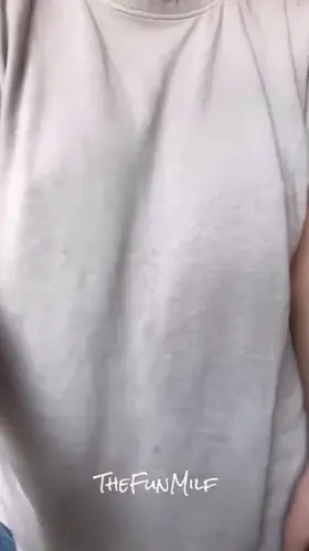 It’s always more fun not wearing a bra!