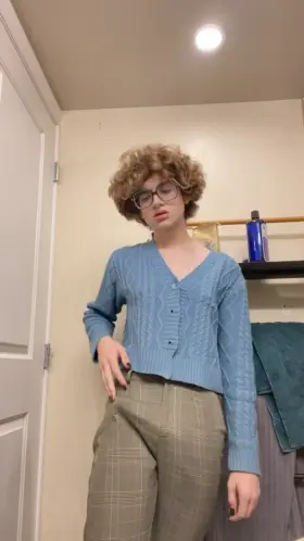 pov: i pull u into the bathroom at the party after seeing u staring at my bulge