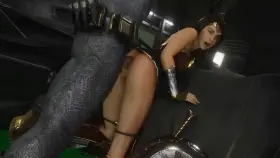 Wonder Woman gets fucked by Batman (Mokujin Hornywood) [DC]
