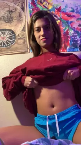 Titty drop before I start my homework