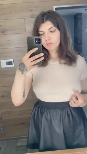 Will you taste it first, or will you put it in right away for me? [reveal]