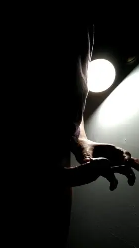 shadows and shiny precum