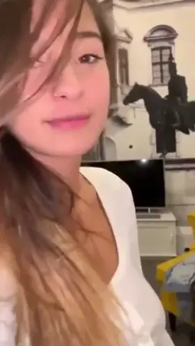 Teasing With Her Tits And Tattoos