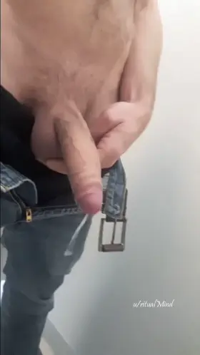 ...my cock's leaking so much after been edged and denied for days :)