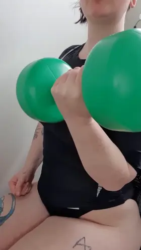 A little soft [f]rom being out of the gym for a while, but I'm back now!