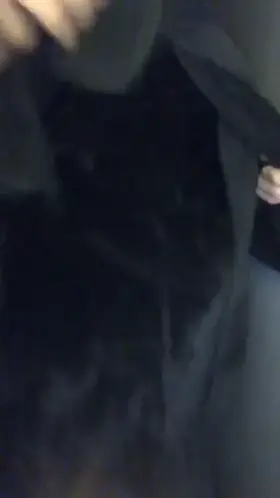 My gown was in the way