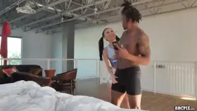 Kimmy Kimm - Sneaky Stepsis Creampied By BBC [GIF]