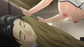 On the couch [Hajimete no Hitozuma]