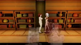 Both girls are bound, but only one of them wants to Play.