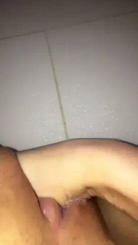 fisting myself while plugged