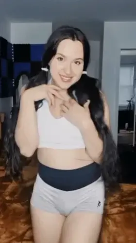 Flashing my small tits for you)