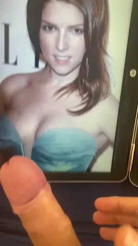 Anna Kendrick getting a facial 💦 [Winner Week 3 celebrity cum contest 🏆]