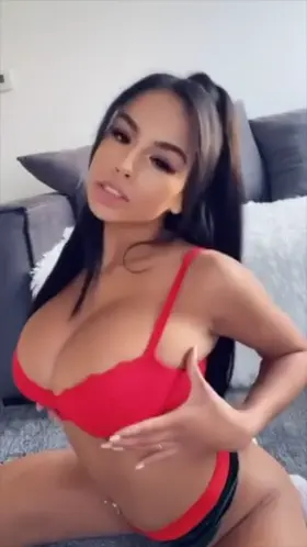 She's such a tease (titty drop)