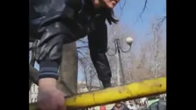 Embarrassed during push-ups