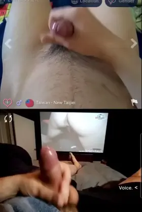 Daily morning stroke session and cumshots