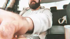 There is something super hot about pulling your cock out in a car and stroking it in a public parking lot. Is it weird that I kind of want to have someone catch a glimpse? I mean they'd hear my moans clear as day. (35)