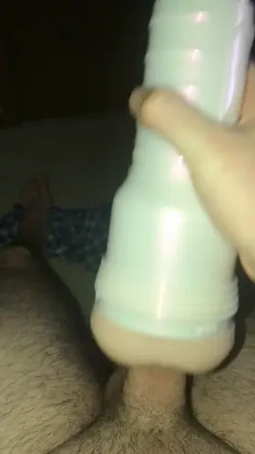Fucking my Riley Reid Fleshlight