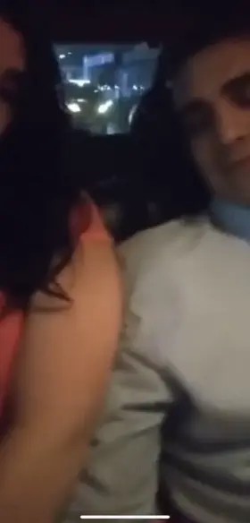 Fingering hottie tinder date in Uber