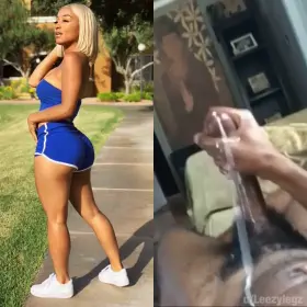 She made him shoot a warm load💦