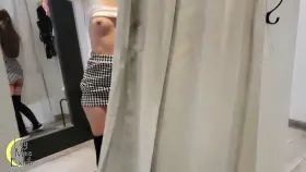 Curtain wouldn't close so I put on a show for the whole store!