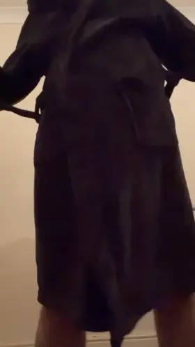 I don’t wear anything under my gown ;)