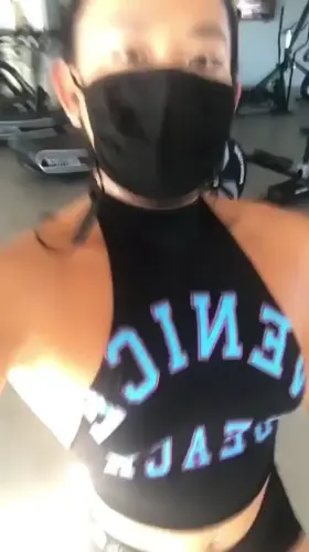Gym flash fun 😛 (f)
