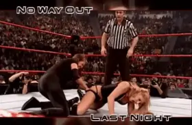 Trish Stratus’ Juicy Booty Spanked By Stephanie 🍑(SlowMo)
