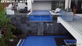 Stacy Gets Soaking Wet Stacy Cruz, Christian Clay