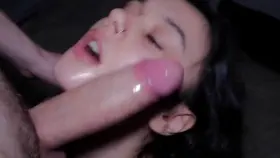 Deep blowjob in wet mouth OMG