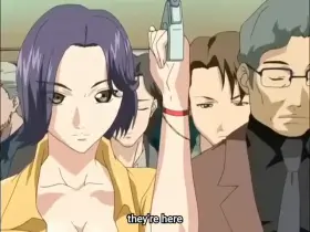 Milf Training - Fingering in a crowded train