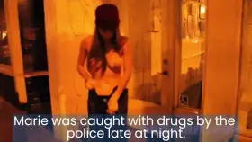 Naked women are much easier for the police to search!