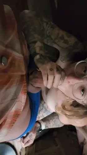 Do I look pretty gagging on this cock?