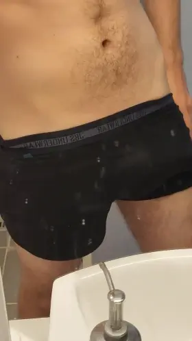 [OC] Revealing cock before shower