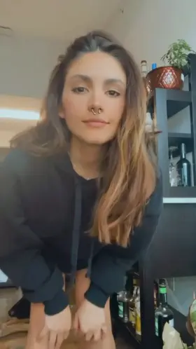 Will you cum on my tiny titties?