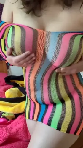 Are they better in or out of this dress?