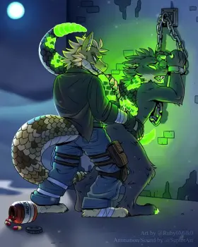 Chained up Nightstalker [MM](Unknown artist)