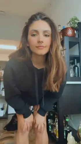 Do you want to come watch me strip? I’ll make you a drink after I get naked