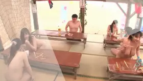 Unlucky man his quiet drink ruined and ends up having a bad day.