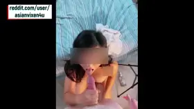 Me taking his cum in my mouth and then swallowing it. He gets a nice rewards after giving me a 2-minute squirting orgasm