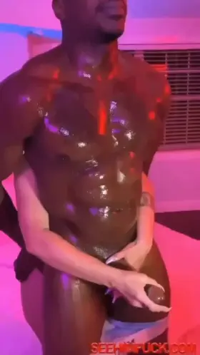 The perfect massage for a BBC king.