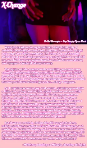 Mikayla, dancing all night [Flashing Lights] [Sound] | No Nut November — Day Twenty-Three: Music