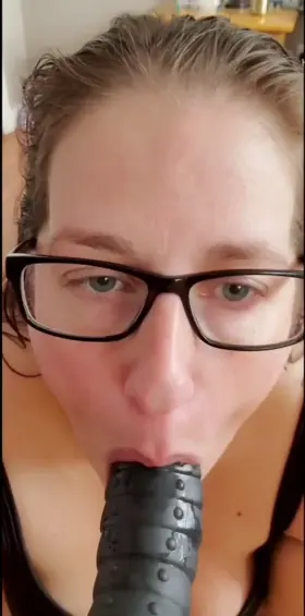 Any volunteers I can practice my sloppy deepthroat on? 😋😋 [OC]