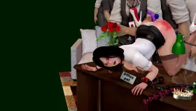 Office boss to office pet 😈 (from my game)