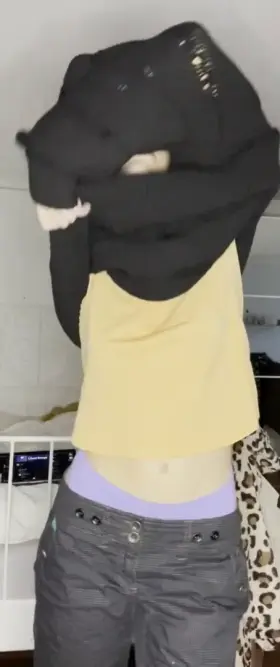 Would you let me sit on your dick after stripping [f]or you?